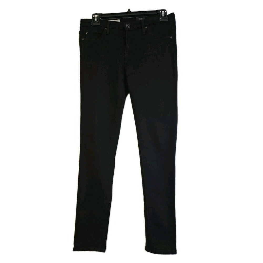 AG Adriano Goldschmied Jeans Women 28 Black The Legging Ankle Super Skinny Denim